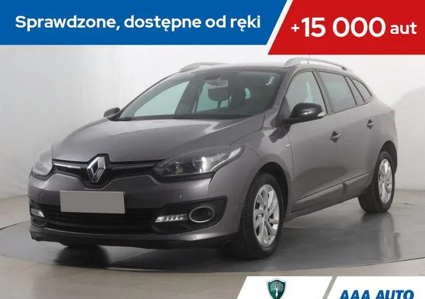 renault megane pieniężno Renault Megane cena 28000 przebieg: 185968, rok produkcji 2014 z Pieniężno